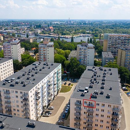 Mh Blue Design Apartment Stettin Eksteriør billede