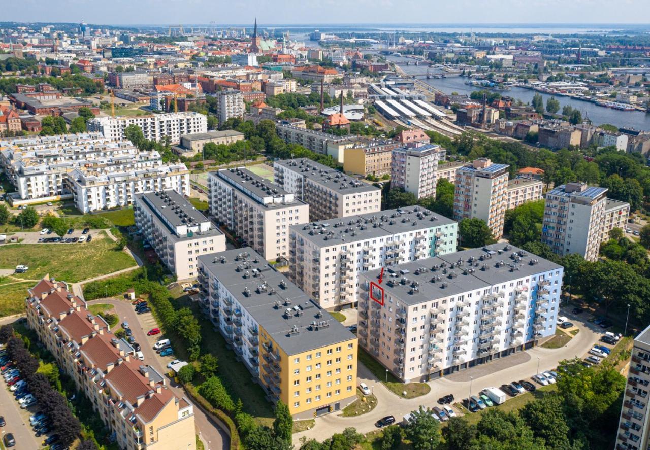 Mh Blue Design Apartment Stettin Eksteriør billede