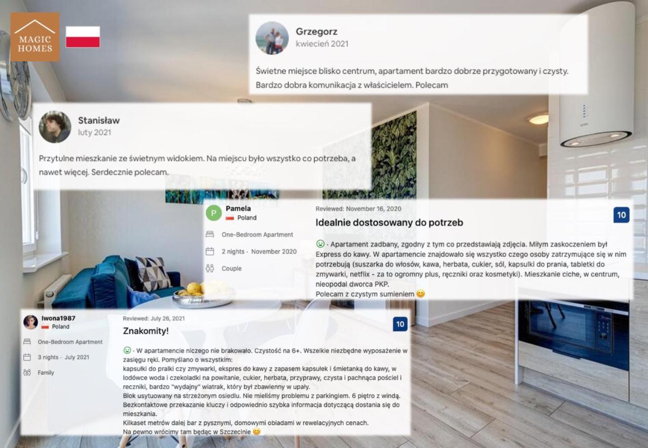 Mh Blue Design Apartment Stettin Eksteriør billede